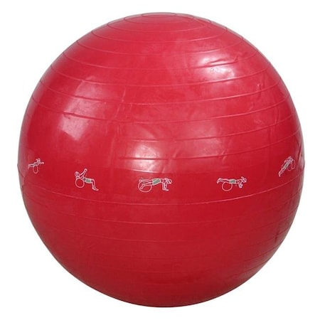 Avon Protection Avon 33537539 24 in. Exercise Gym Ball - Red 33537539